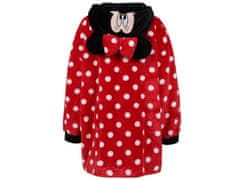 Disney Minnie Mouse Disney dekliški pulover/halja/dekca s kapuco, snuddie 104-116 cm