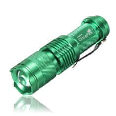 Northix LED svetilka CREE Ultrafire - zelena 