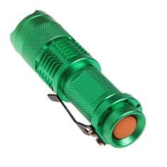 Northix LED svetilka CREE Ultrafire - zelena 