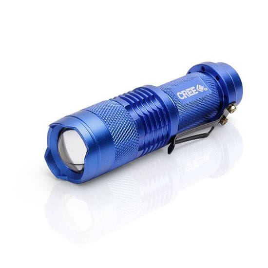 Northix LED svetilka CREE Ultrafire - modra