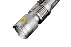 Northix LED svetilka CREE Ultrafire - siva 