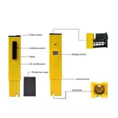 Northix PH-009(I) Kompakten digitalni pH-meter 