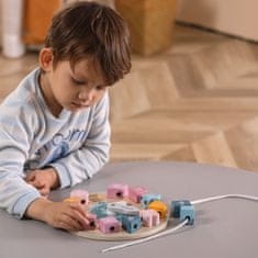 Viga Toys VIGA PolarB Sortirnik oblik Montessori ura za nitkanje