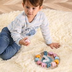 Viga Toys VIGA PolarB Sortirnik oblik Montessori ura za nitkanje