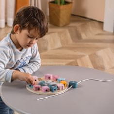 Viga Toys VIGA PolarB Sortirnik oblik Montessori ura za nitkanje