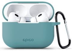 EPICO Silikonski ovitek za Airpods Pro 2 s karabinom - zelen, 9911101500004