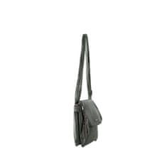 F & B Ženska torbica z zadrgami CROSSBODY temno zelena OW-TR-5004-2_391077 Univerzalni