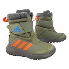 Adidas Snežni škornji zelena 35 EU Winterplay C