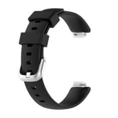 BStrap Silicone pašček za Fitbit Inspire 2, black