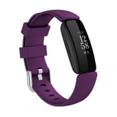 BStrap Silicone pašček za Fitbit Inspire 2, purple