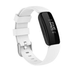 BStrap Silicone pašček za Fitbit Inspire 2, white