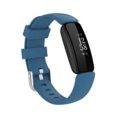 BStrap Silicone pašček za Fitbit Inspire 2, dark blue