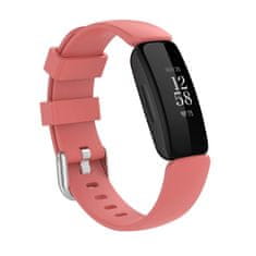 BStrap Silicone pašček za Fitbit Inspire 2, red