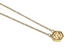 BeWooden ženske ogrlica z lesenim detajlom Virie Necklace Hexagon univerzalna