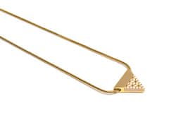 BeWooden Ogrlica z lesenim detajlom Virie Necklace Triangle univerzalno