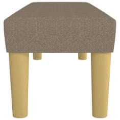 Vidaxl Klop taupe 100x30x30 cm blago