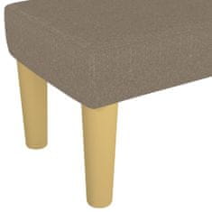 Vidaxl Klop taupe 100x30x30 cm blago