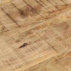 Vidaxl Jedilna miza 110x50x76 cm trden mangov les