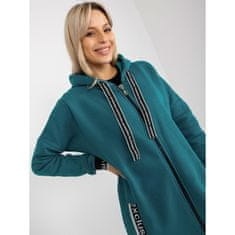 RELEVANCE Ženski pulover z žepi MAYAR moder RV-BL-6832.10_392114 S-M