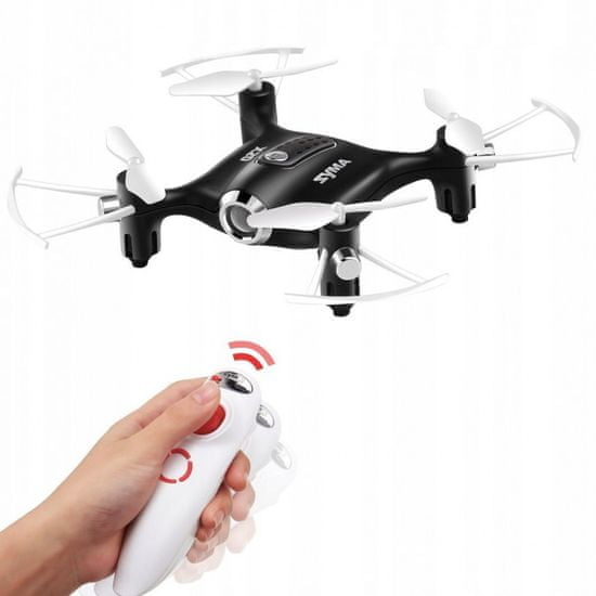 Syma x20-s (2,4 GHz, žiroskop, doseg do 20 m, 10,5 cm) - črna