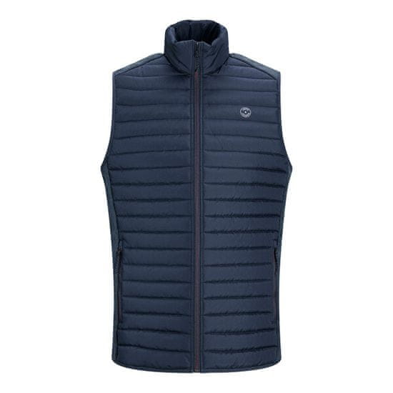 Jack&Jones Plus Moški telovnik JJERUSH 12205347 Navy Blaze r