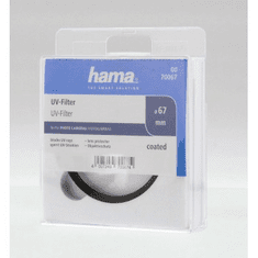 Hama UV filter 0-HAZE, 67,0 mm