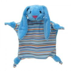 Vozlana lutka - Zajec 30 cm modra