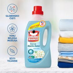 Omino Bianco Muschio Bianco tekoči detergent, 2 l/40 pranj