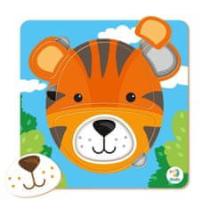 DoDo Puzzle Tiger 5 kosov