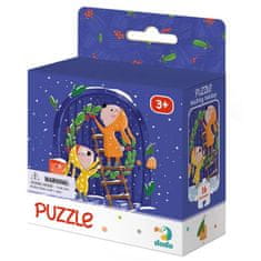 DoDo Puzzle Pričakovanje praznikov 16 kosov