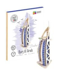 NiXiM Lesena 3D sestavljanka - Burj Al Arab