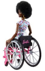 Mattel 194 HJT14 Barbie model na invalidskem vozičku v karirasti obleki