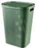 Curver Koš za perilo Infinity recycled 60l, zelen