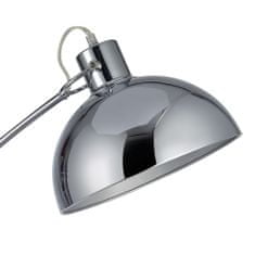 Teamson Versanora - EU vtič - Arco talna svetilka s senčnikom - Chrome Fi