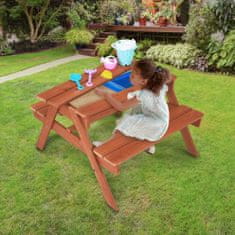 Teamson Teamson Kids - Zunanja miza in stoli Oasis kompleti igrač - topla češnja
