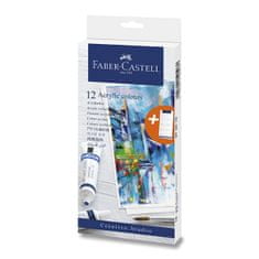 Faber-Castell Akrilne barve 12 barv, tubica 20 ml