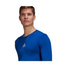 Adidas Majice obutev za trening modra S Techfit Compression