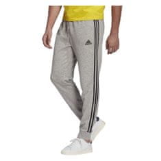 Adidas Hlače siva 182 - 187 cm/XL Essentials Tapered Cuff 3 Stripes