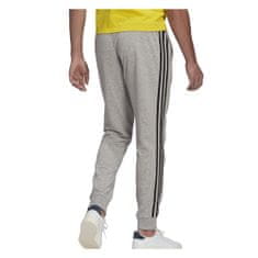 Adidas Hlače siva 182 - 187 cm/XL Essentials Tapered Cuff 3 Stripes