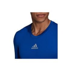 Adidas Majice obutev za trening modra XL Techfit Warm M