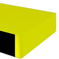 Vidaxl Kotna zaščita 2 kosa rumena in črna 6x2x101,5 cm PU