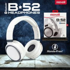 Maxell Slušalke B52-BT BLUETOOTH bele