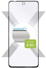 FIXED Full-Cover zaščitno kaljeno steklo za Motorola Moto G72 (FIXGFA-1021-BK), črno