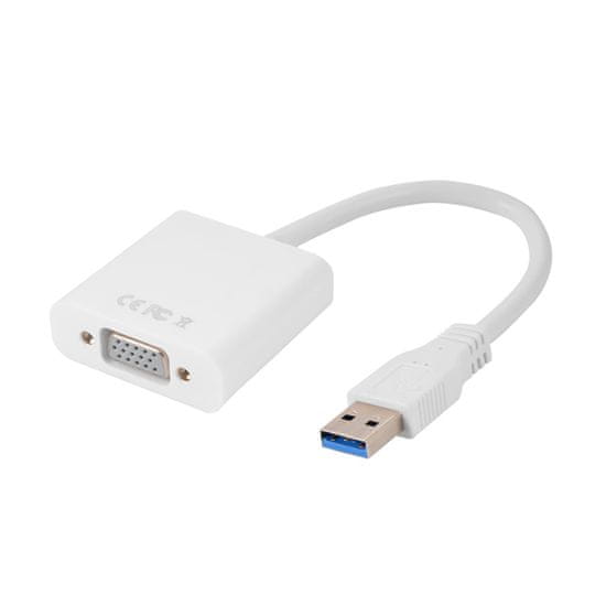 Northix Adapter USB 3.0 v VGA - bel