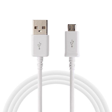 Northix Kabel mikro USB na USB 2.0 za polnjenje in sinhronizacijo - bel