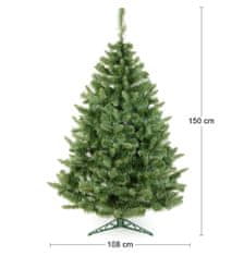 nabbi Božično drevo Christee 13 150 cm - zeleno