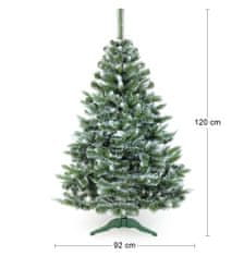 nabbi Božično drevo Christee 14 120 cm - zeleno/belo