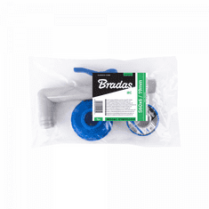 Bradas Komplet za IBC posodo za vodo, 90° pipa s priključkom IBCS60x6 za 1" cevi in PTFE trak BR-IBCS60-GTM903419