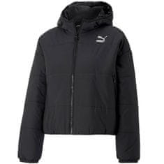 Puma Jakne uniwersalne črna L Classics Hooded Padded