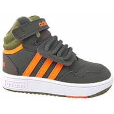 Adidas Čevlji zelena 22 EU Hoops Mid 30 AC I